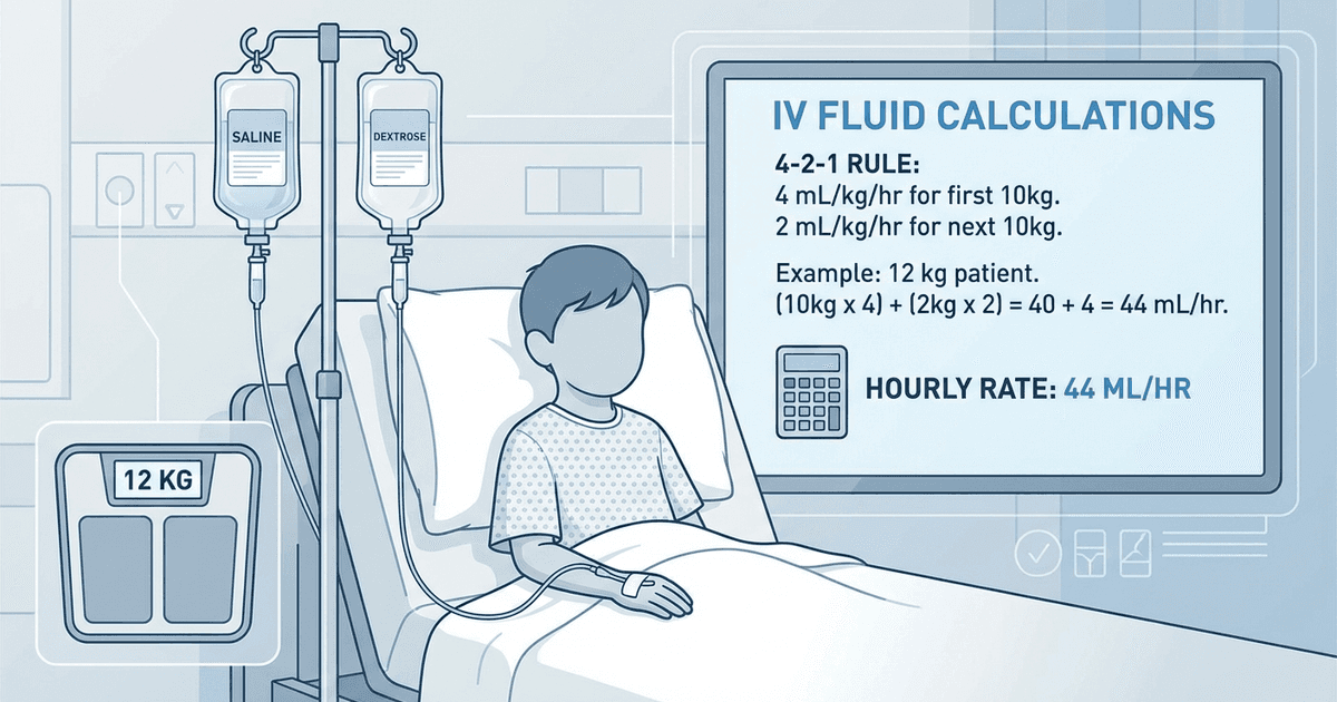 Cover: 12 kg Child Dehydration Management: Holliday-Segar Formula for USMLE Step 2 CK Pediatrics 2026