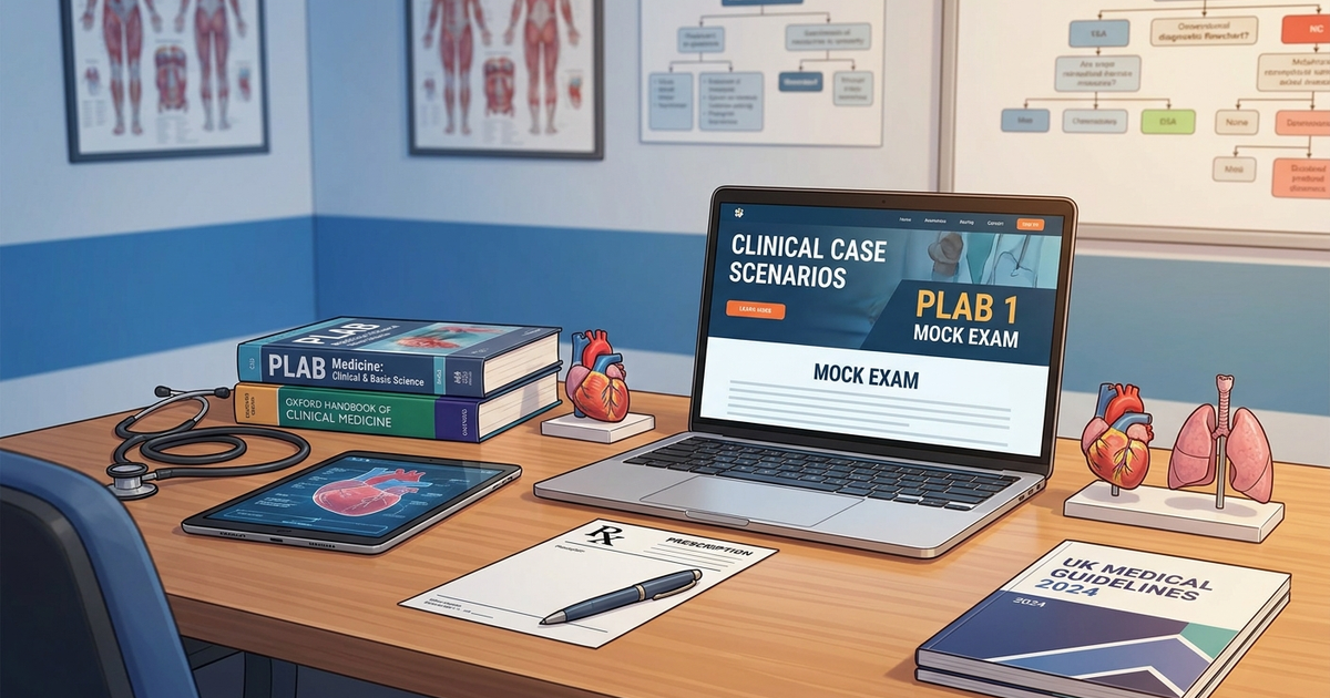 Cover: PLAB Medicine: High-Yield Topics, Clinical Cases and Revision Strategy
