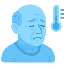 Age-related changes in thermoregulation