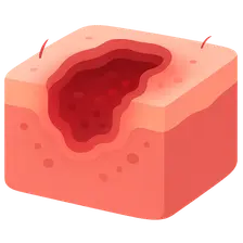 Chronic wounds pathophysiology
