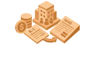 Gross income and pass-through reporting