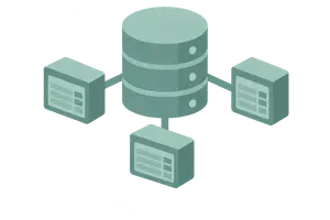 Data storage and database structure