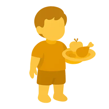 Childhood nutrition requirements by age