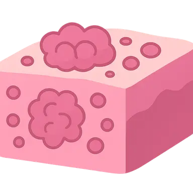 Histopathological changes in common diseases