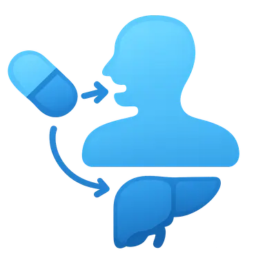 First-pass metabolism