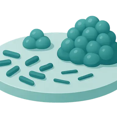 Biofilm formation stages