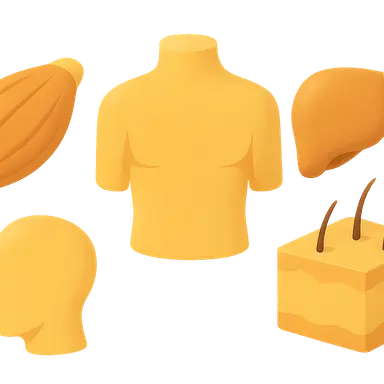 Glycolysis in different tissues