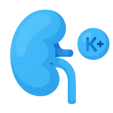 Potassium balance and regulation