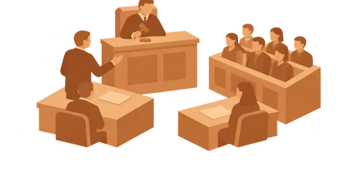 Pretrial procedure and jury trial