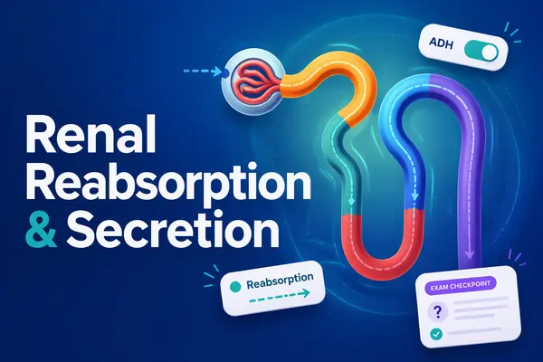 Preview of Renal Reabsorption & Secretion