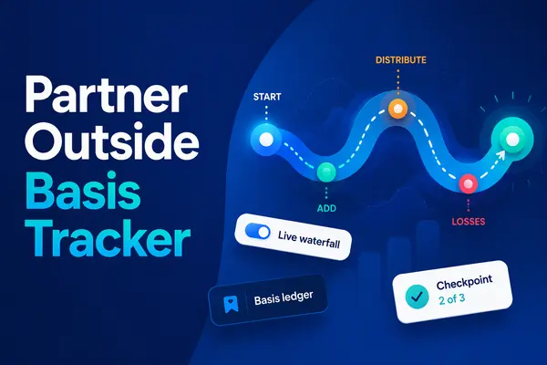 Preview of Partner Outside Basis Tracker