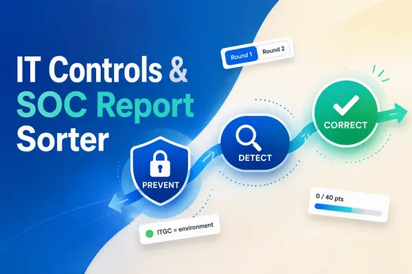 Preview of IT Controls & SOC Report Sorter