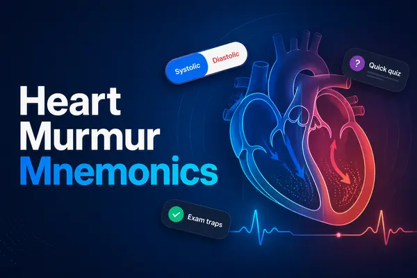 Preview of Heart Murmur Mnemonics