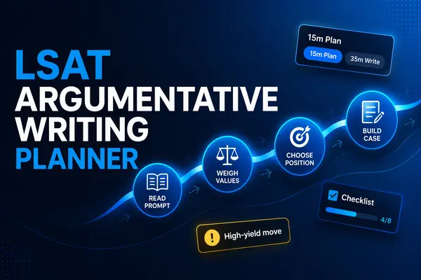 Preview of LSAT Argumentative Writing Planner
