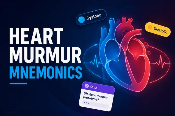 Preview of Heart Murmur Mnemonics