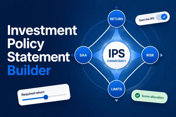 Preview of Investment Policy Statement Builder