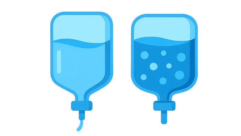 Crystalloid vs. colloid solutions