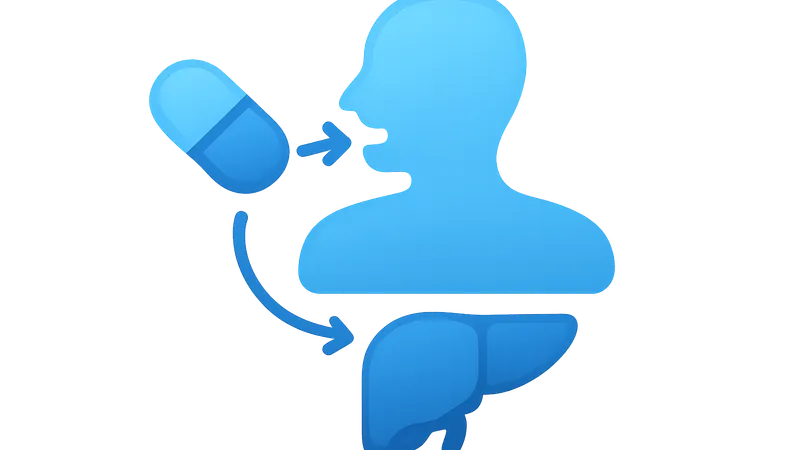 First-pass metabolism