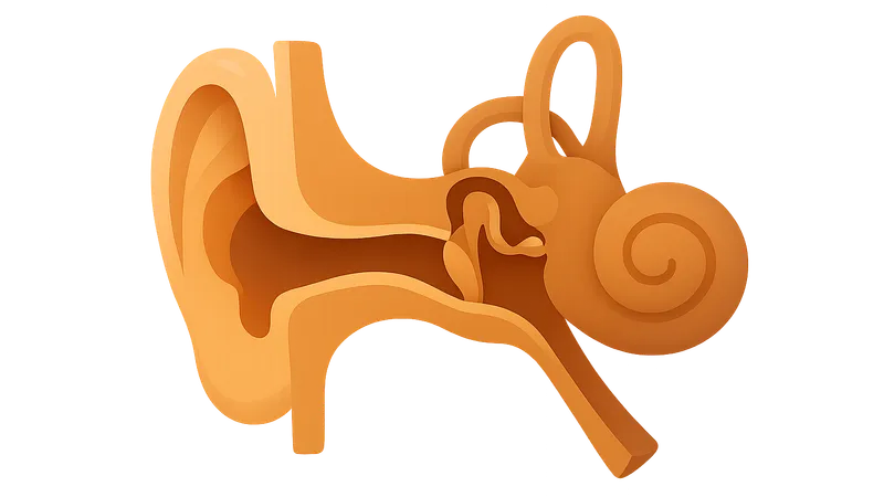 Ear anatomy and vestibular system