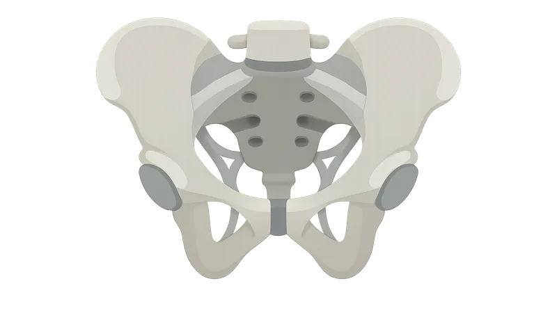 Pelvic girdle and ligaments