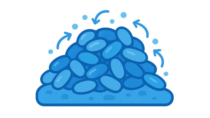 Quorum sensing in biofilms