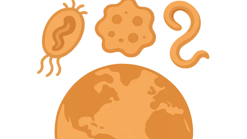 Global health impact of parasitic infections