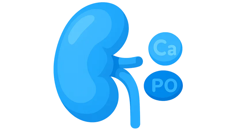 Calcium and phosphate handling