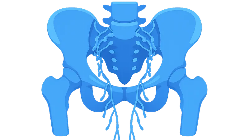 Pelvic lymphatic drainage