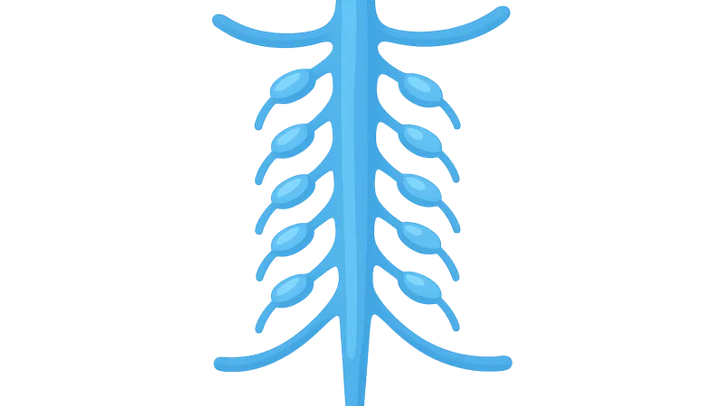 Sympathetic ganglia and rami