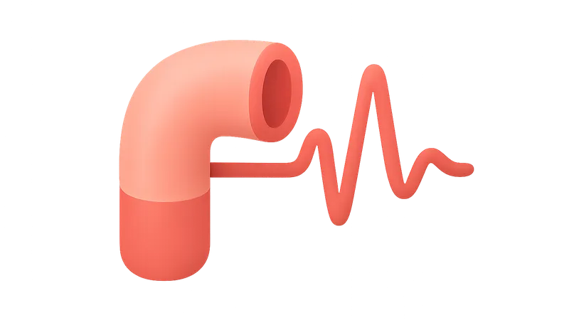 Arterial pressure waveform