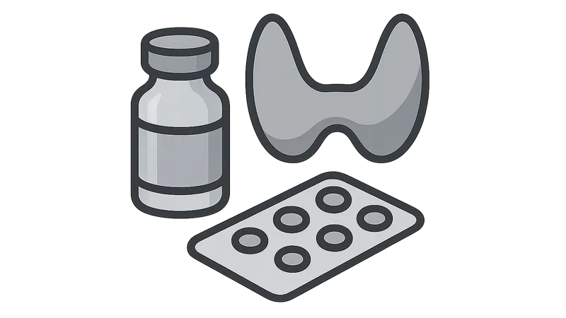 Endocrine drugs (insulin, thyroid medications)