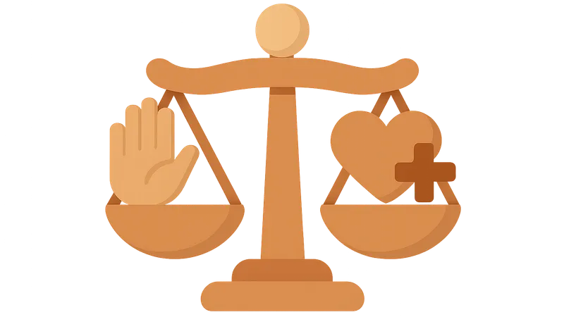 Ethical principles (autonomy, beneficence, non-maleficence, justice)