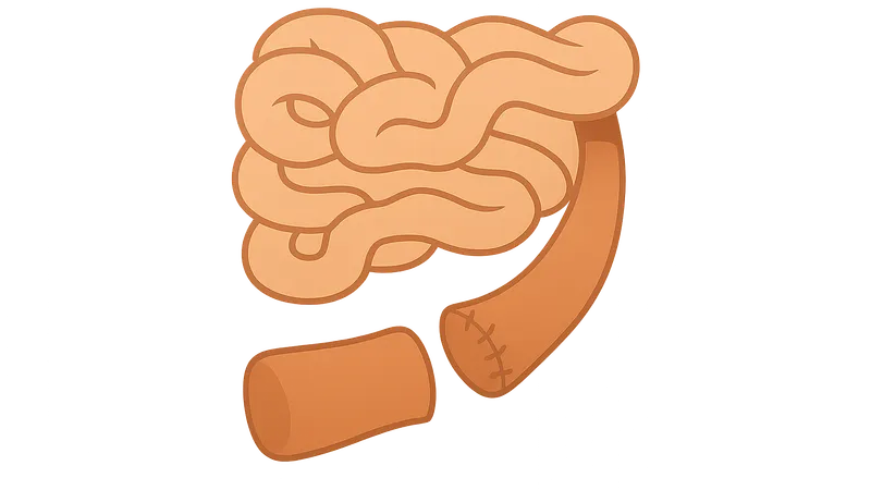 Small bowel resection and anastomosis