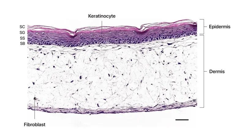 Skin Histology: Epidermis and Dermis