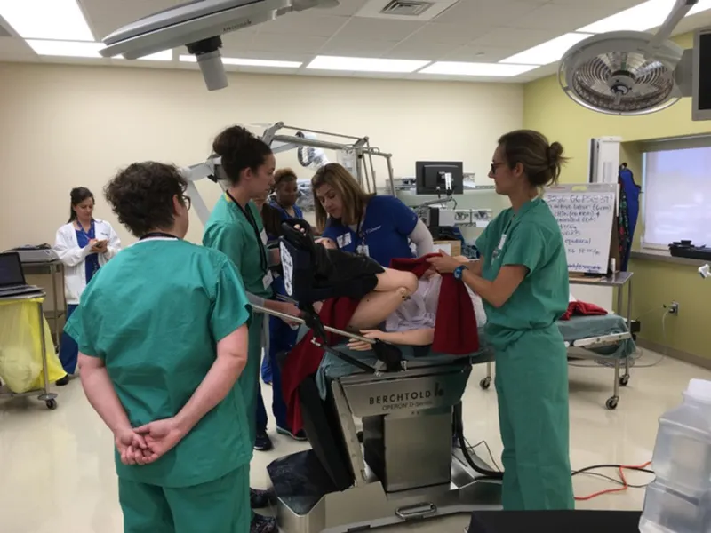 Multidisciplinary team training for obstetric emergency