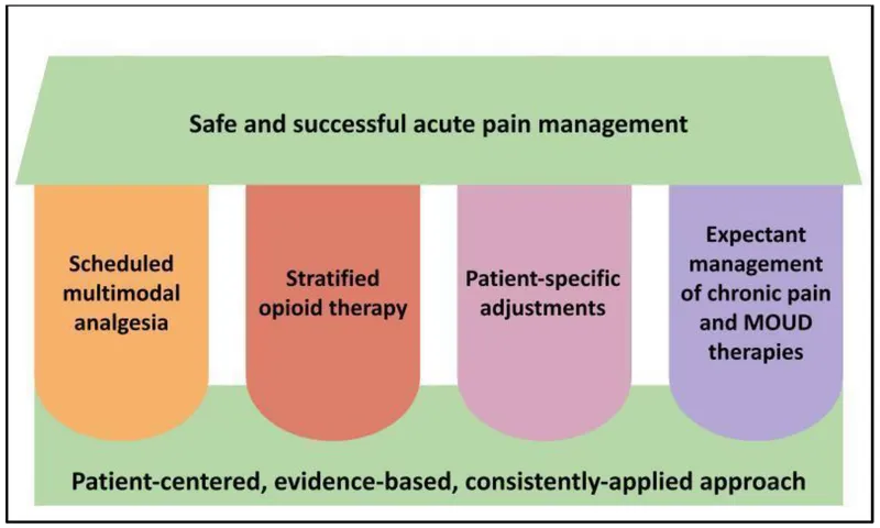 Acute Pain Management Approach Diagram