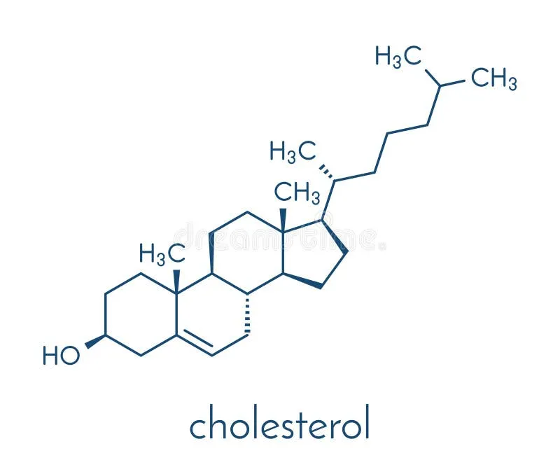 Cholesterol chemical structure