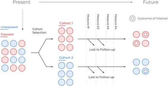 Prospective Cohort Study Design with Timeline