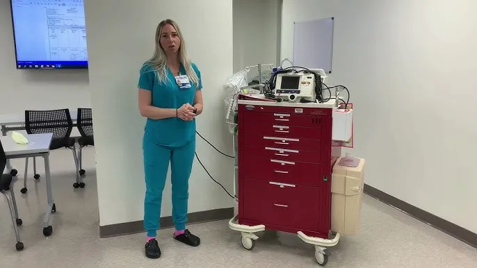 Emergency crash cart for acute medical care