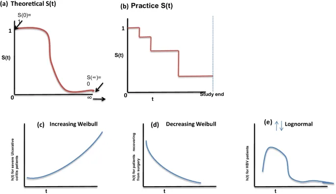Survival and Hazard Function Graphs