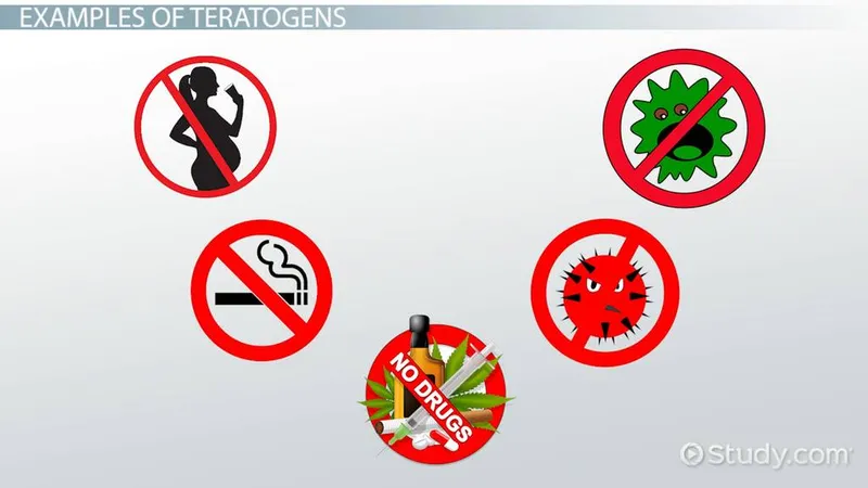 Examples of Teratogens