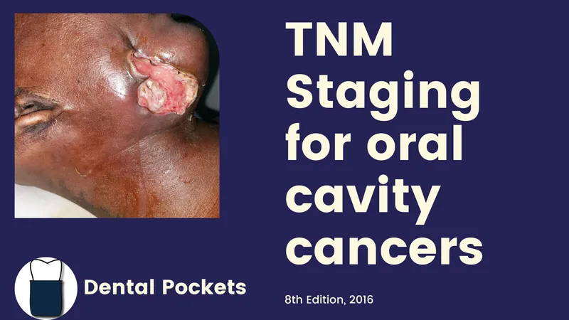 TNM Staging for Oral Cavity Cancers