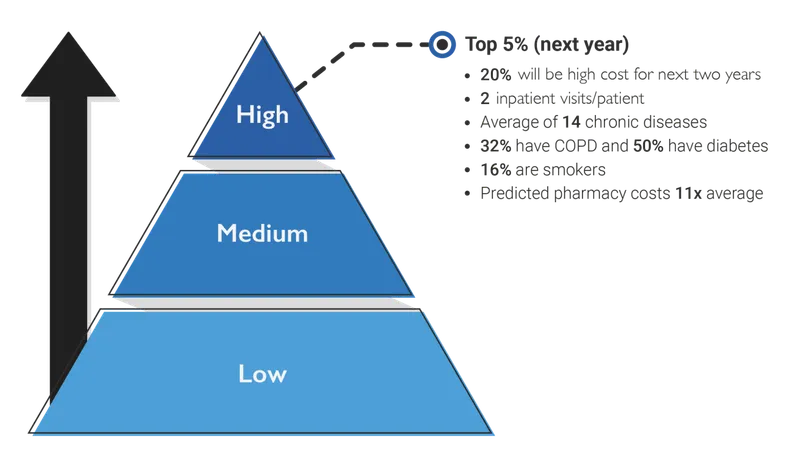 Chronic Disease Patient Stratification Pyramid