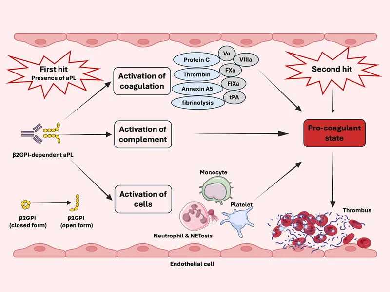 Antiphospholipid Syndrome: Two-Hit Mechanism of Thrombosis