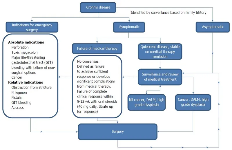 Crohn's Disease: Indications for Surgical Management
