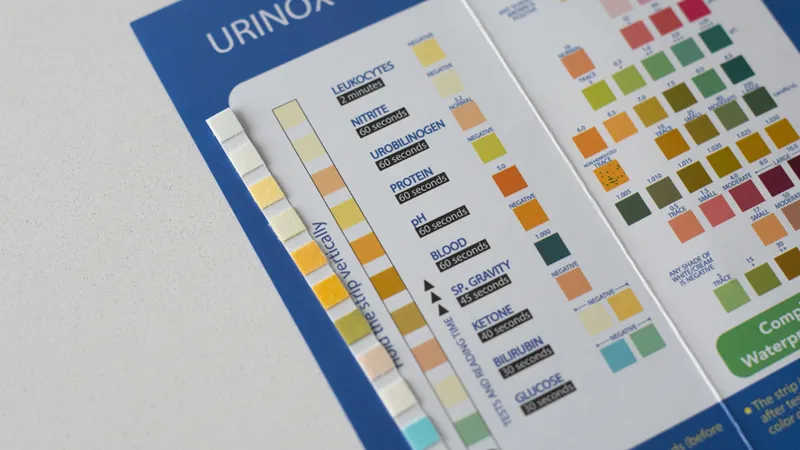 Urine Dipstick Test Results for UTI