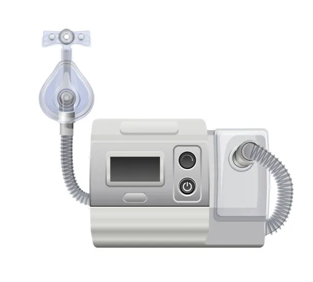NIV machine with mask icon