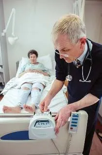 Intermittent pneumatic compression for stroke DVT prevention