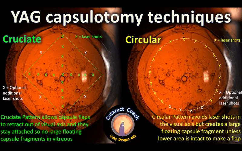 YAG capsulotomy techniques