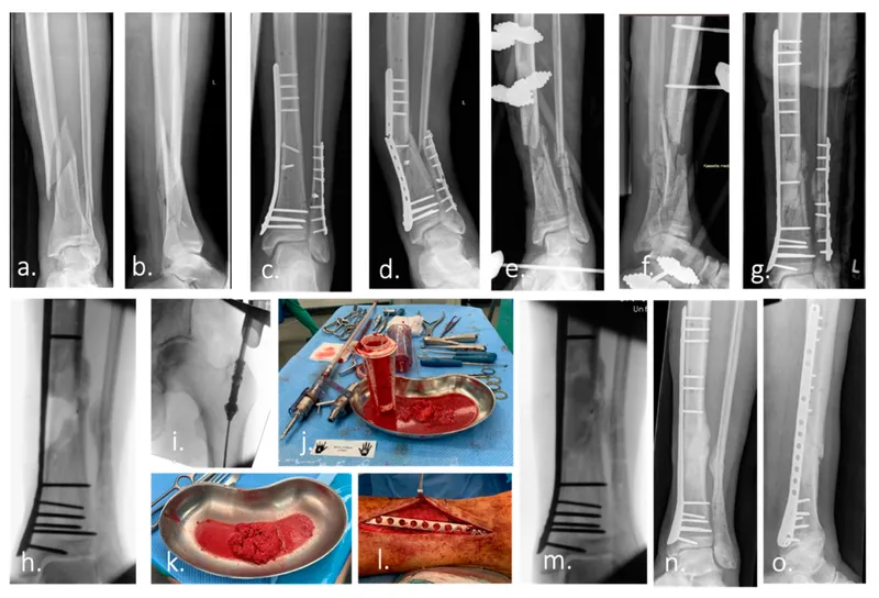 BMPs in tibial nonunion treatment